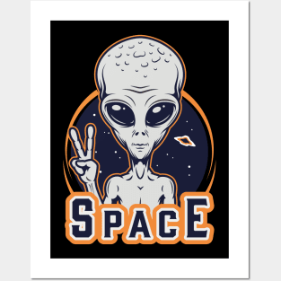 Space and Quiet Posters and Art